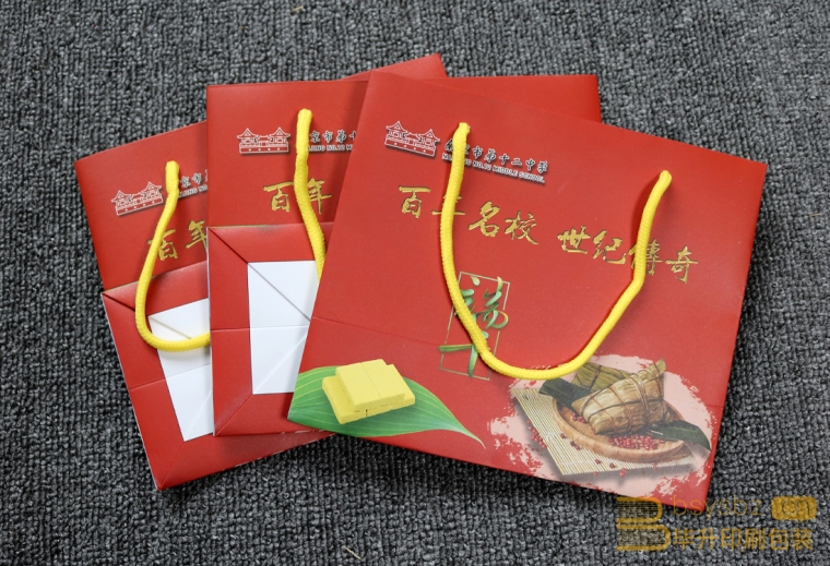 端午節手提袋印刷、南京12中學手提袋印刷
